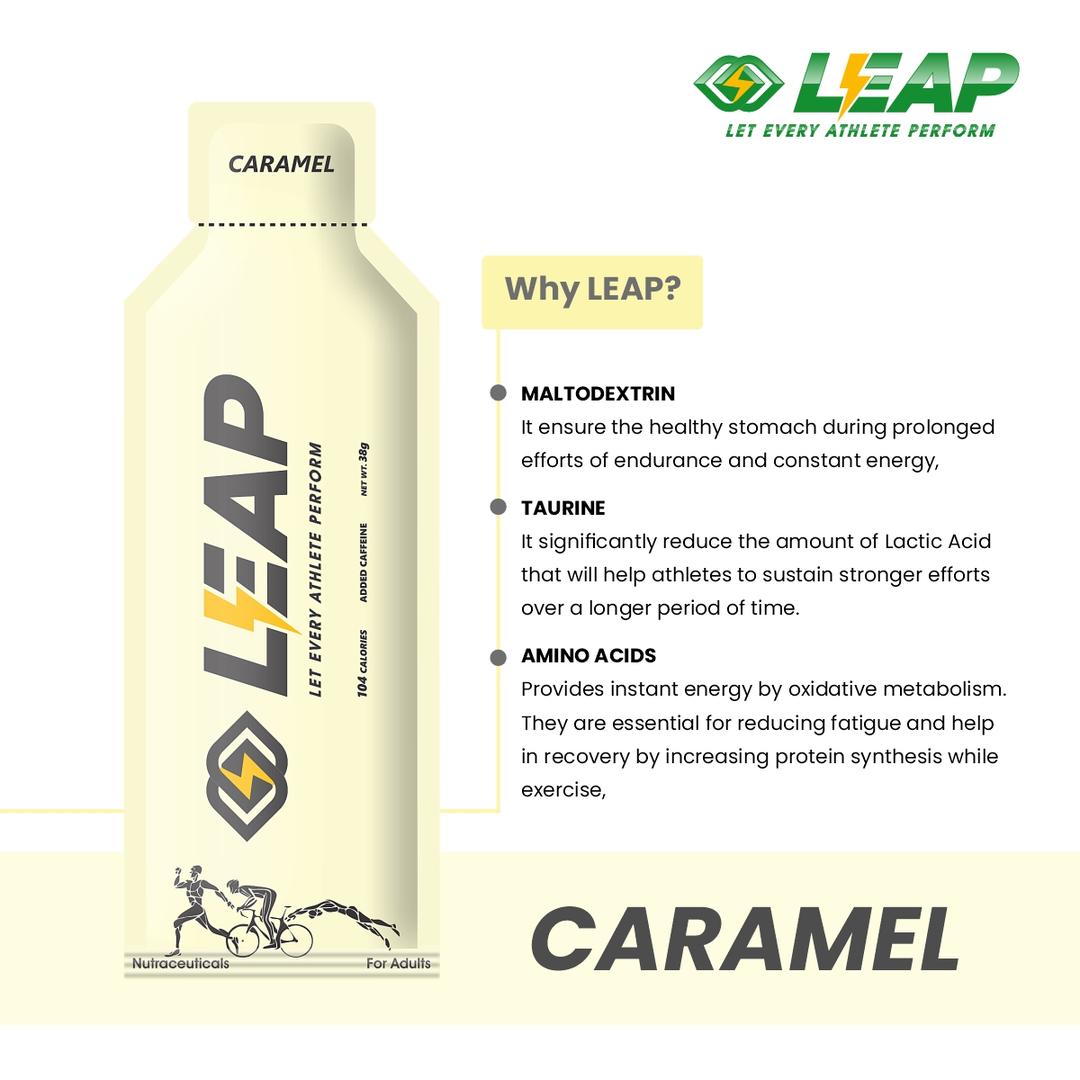 Leap  Energy Gel (Caramel Flavor)