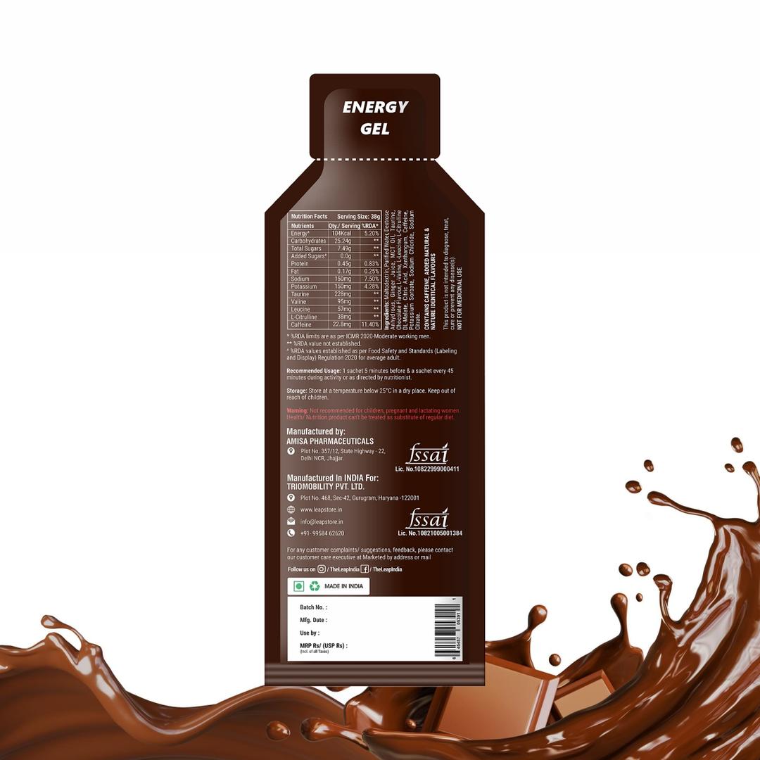 Leap  Energy Gel (Chocolate Flavor)