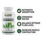 LEAP Advance Salt Capsule Electrolyte Recharge : 60 Vegan Non-Caffeinated Capsules