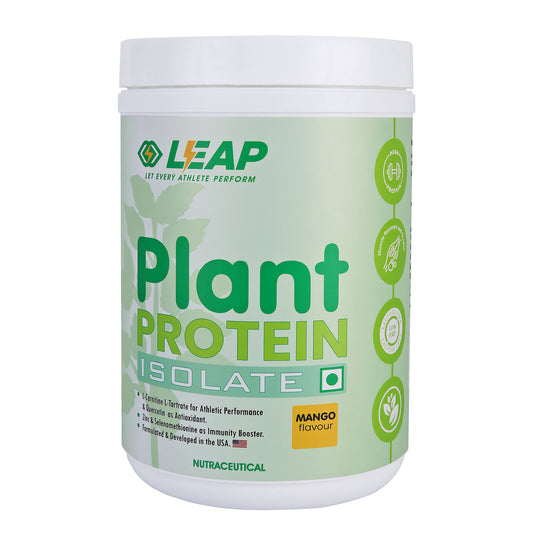 Leap Plant Protein Isolate (Mango) - 500gm- 20%Flat Off On MRP