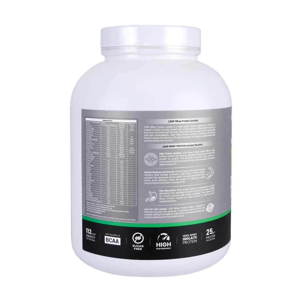 Leap Whey Protein Isolate (Chocolate Flavor)-2KG