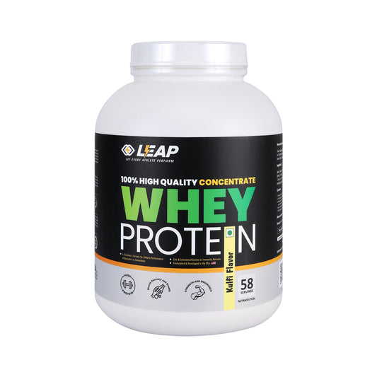 Leap Whey Protein Concentrate- Kulfi Flavor-2KG - 20% Flat Off On MRP