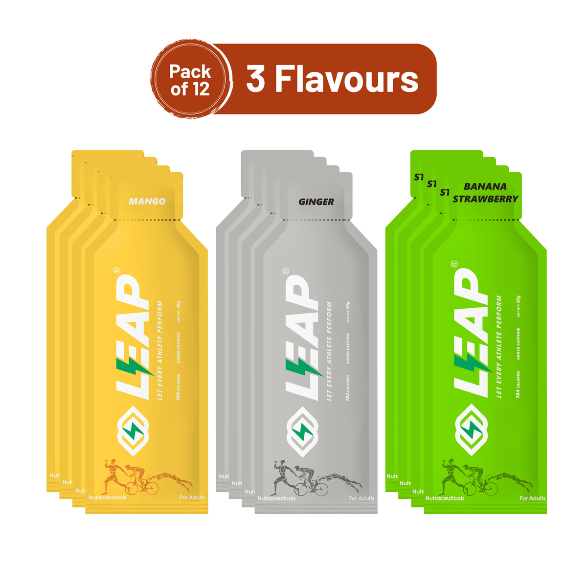 Energy Gel Assorted Flavour