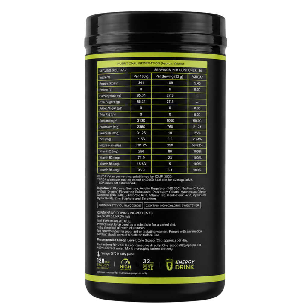 Leap Storm (Electrolytes) Powder | Essential Electrolytes with Sodium & Potassium | Hydration & Recovery Drink for Runners, Cyclists, Gym Enthusiasts & Endurance Sports