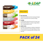 LEAP Energy Gels Pack of 24 (12 Flavours)