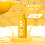 LEAP Energy Gels Pack of 24 : Assorted Flavors of 8 Mango-8 Orange-8 Ginger