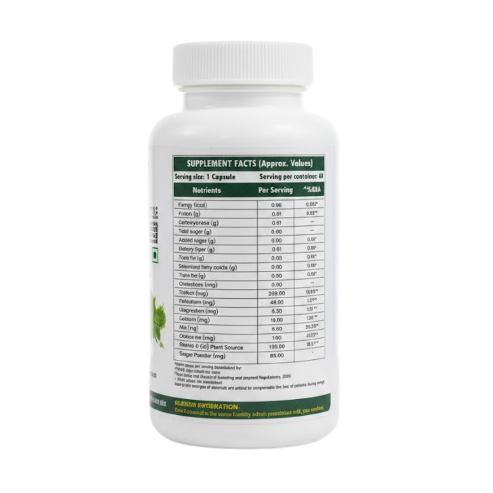 LEAP Advance Salt Capsule Electrolyte Recharge : 60 Vegan Non-Caffeinated Capsules