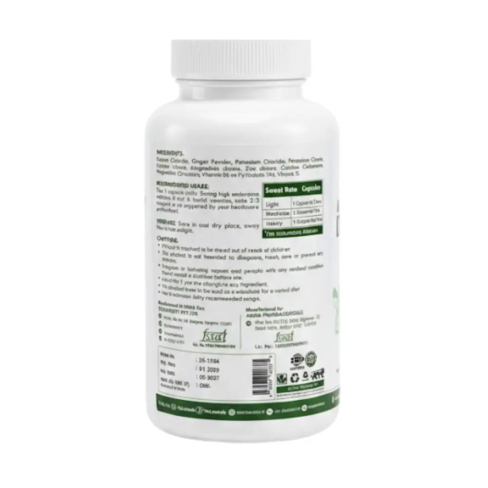 LEAP Advance Salt Capsule Electrolyte Recharge : 60 Vegan Non-Caffeinated Capsules Leapstoreindia