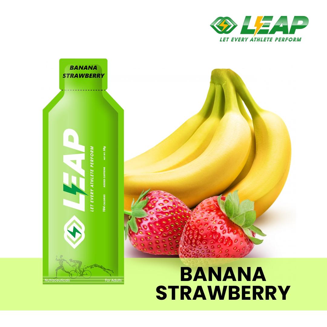 LEAP Energy Gel (Banana Strawberry Flavor)