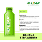 LEAP Energy Gel (Banana Strawberry Flavor)
