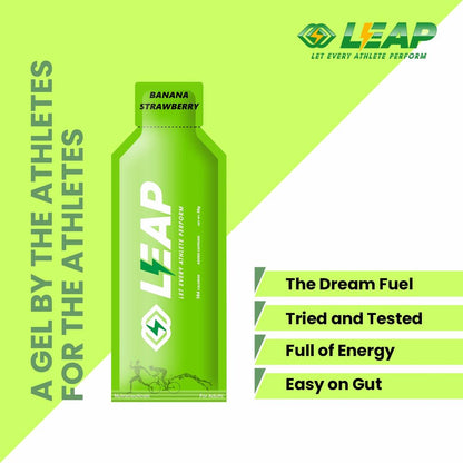 Leap Energy Gel (Banana Strawberry Flavor)