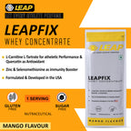 LeapFix Recovery Mix - Unleash Your Full Recovery Potential-Mango Flavor Pack of 5-10-15