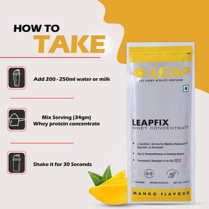 LeapFix Recovery Mix - Unleash Your Full Recovery Potential-Mango Flavor