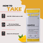 LeapFix Recovery Mix - Unleash Your Full Recovery Potential-Mango Flavor Pack of 5-10-15