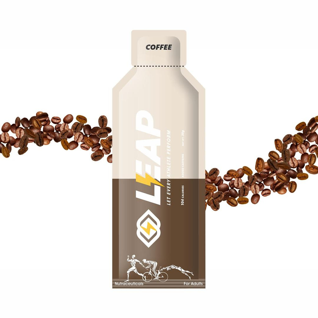 LEAP Energy Gel (Coffee Flavor - Highly Caffeinated)