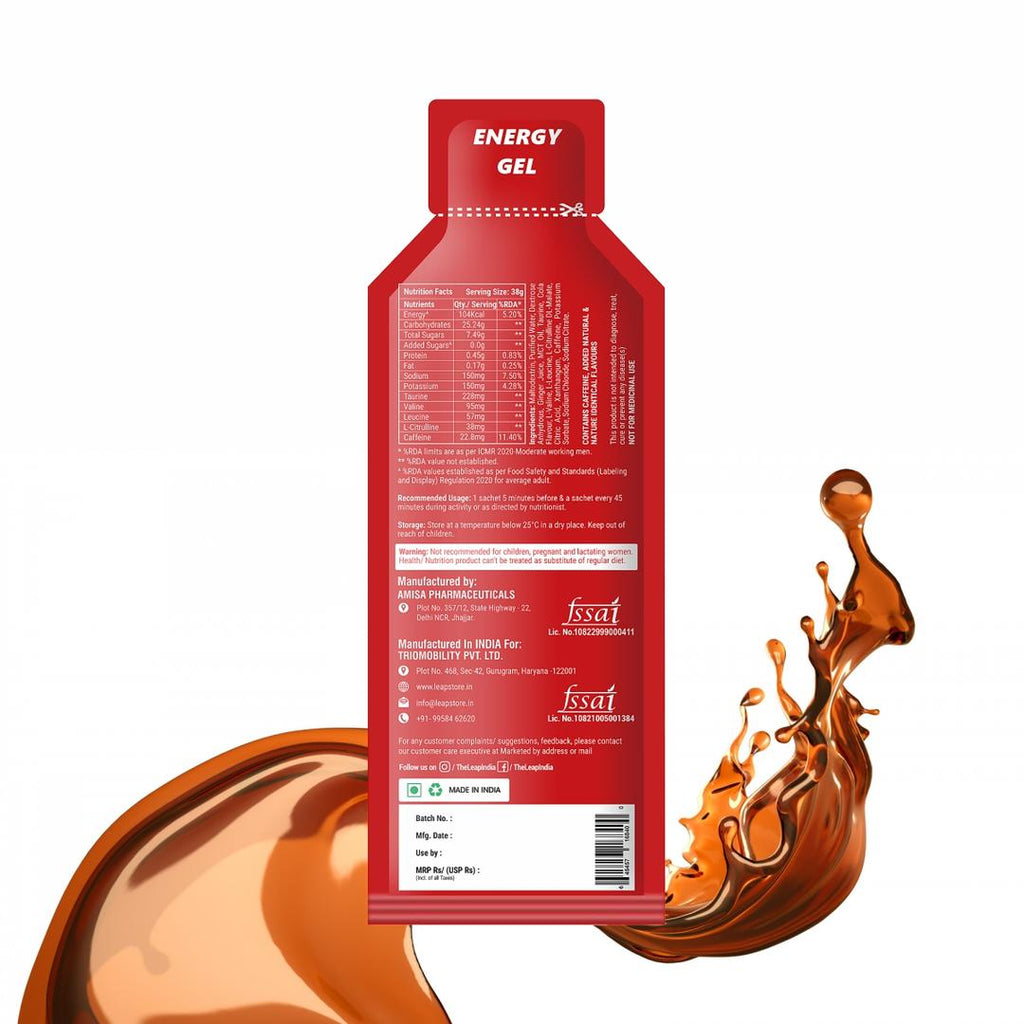 LEAP Energy Gel (Cola Flavor)