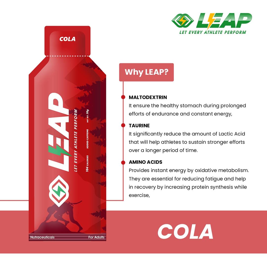 Leap Energy Gel (Cola Flavor)