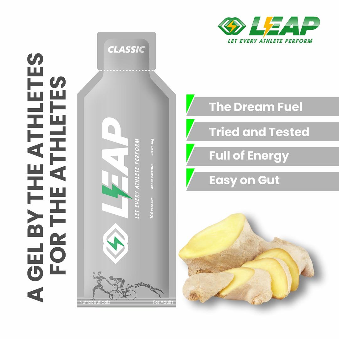 LEAP Classic Energy Gel (Ginger Flavor)