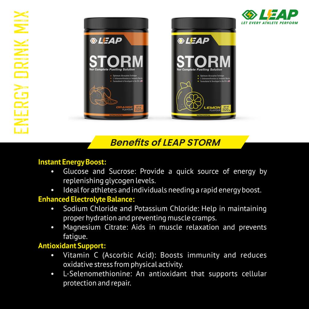Leap Storm (Lemon Flavor): 1120 g