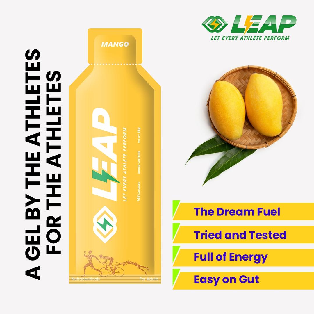 LEAP Energy Gels (Mango Flavor)