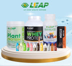 Energy Gels (12 Flavors) + Whey Protein Concentrated + Plant Protein + Salt Capsule Caffeinated + Leap Storm -Momentum Pack For Intermediate