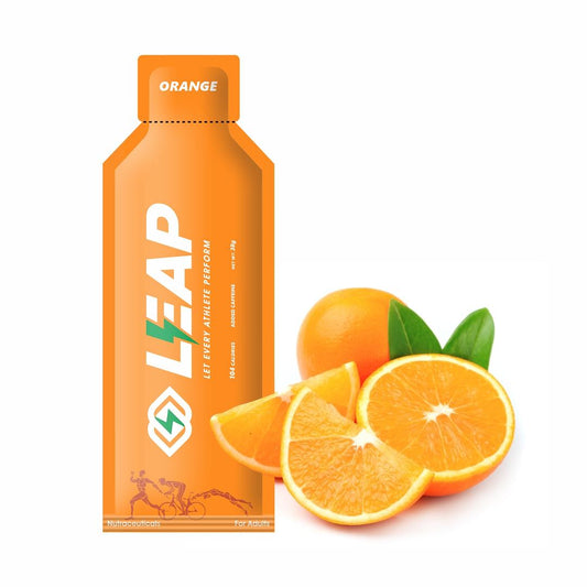 Leap  Energy Gels                       (Orange Flavour)