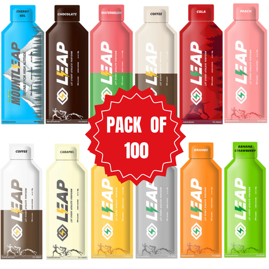 LEAP Energy Gels Pack of 100 Leapstoreindia