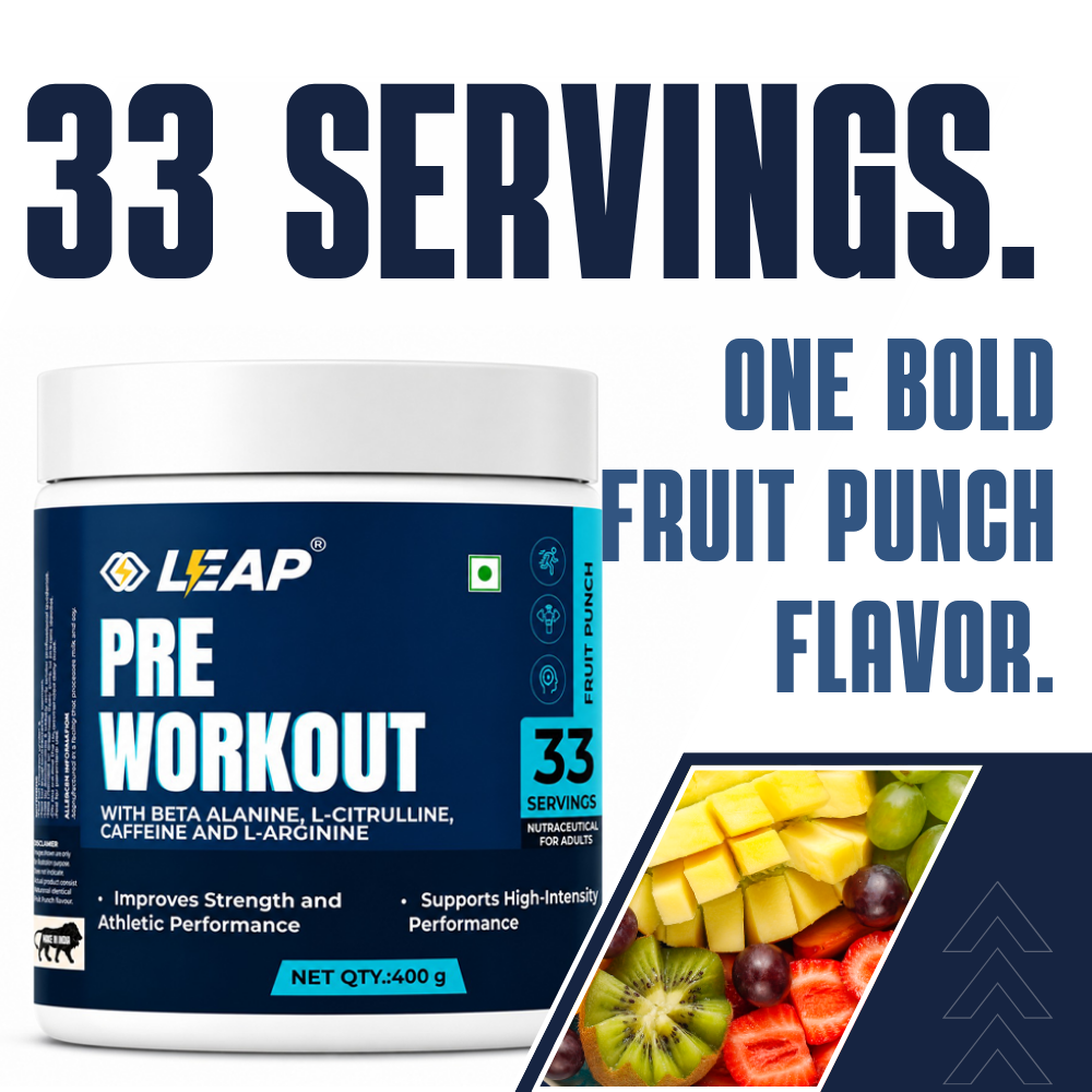 Pre-Workout Powder with Beta-Alanine | Enhanced Energy, Strength & Muscle Performance.