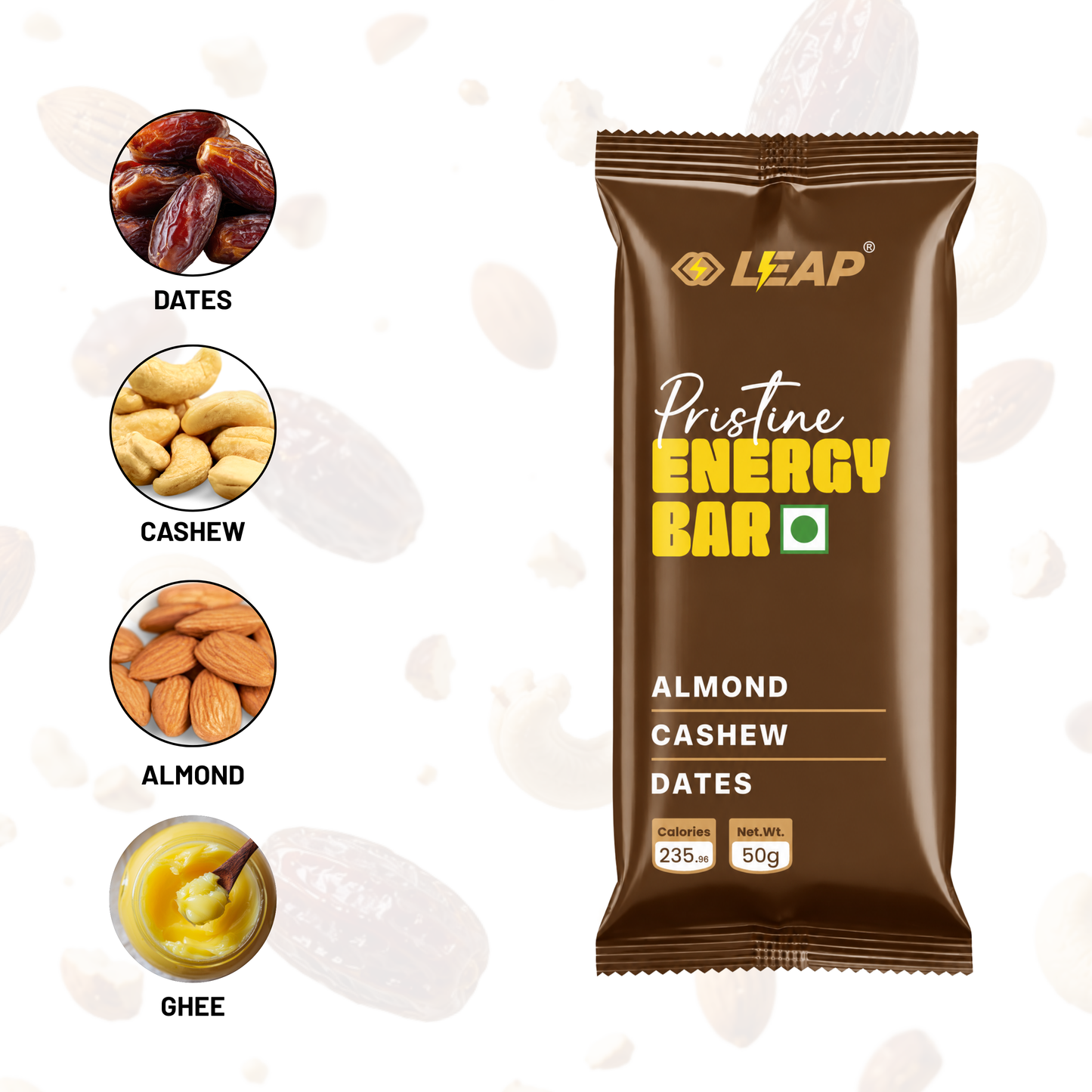 Pristine Energy Bar Pack of 10