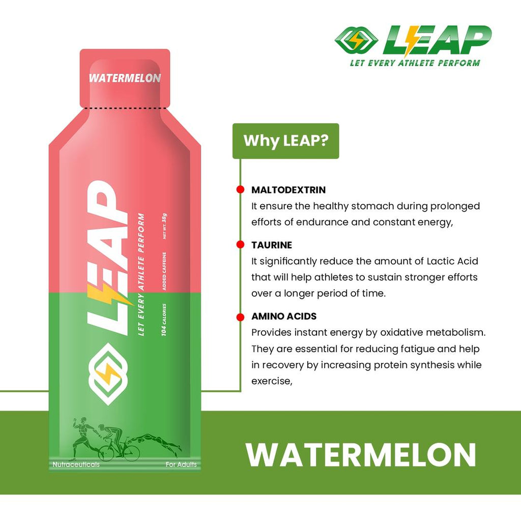 LEAP Energy Gel (Watermelon Flavor)
