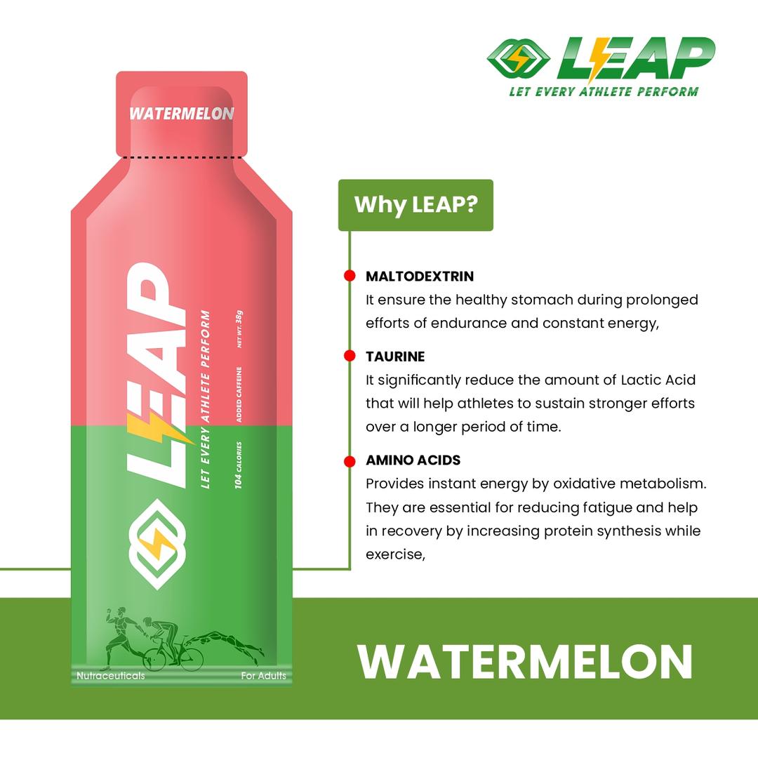 LEAP Energy Gel (Watermelon Flavor)