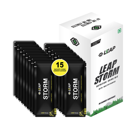 Leap Storm  (Lemon Flavor) - Pack of 15 (32 g each)