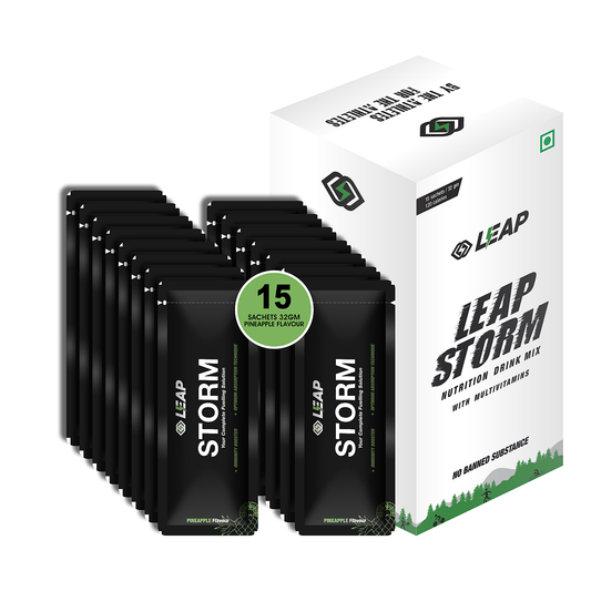 Leap Storm (Pineapple Flavor): Pack of 15 (32 g each)