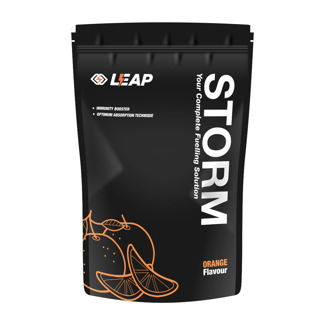Leap Storm (Orange Flavor): 1120gm