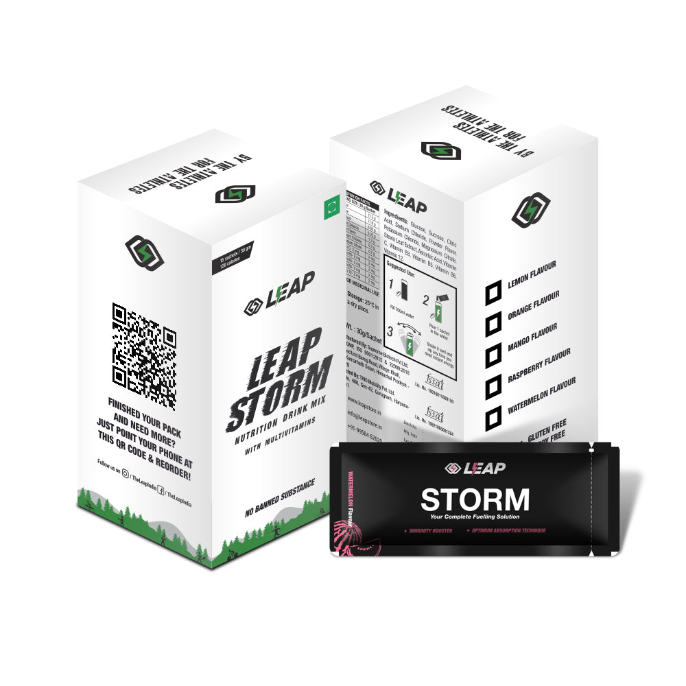 Leap Storm (Watermelon Flavor): Pack of 15 (32 g each)